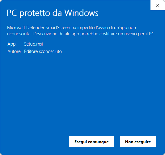 Opzioni avanzate Windows Defender